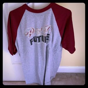 Loser machine maroon shirt